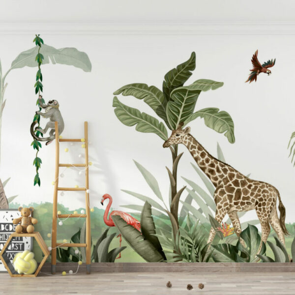 Jungle Animals Mural