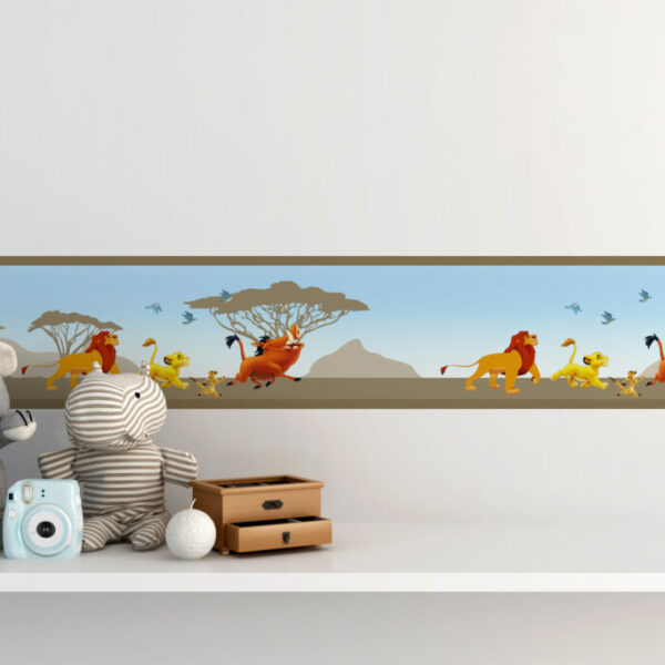 3D The Lion King Peel And Stick Border