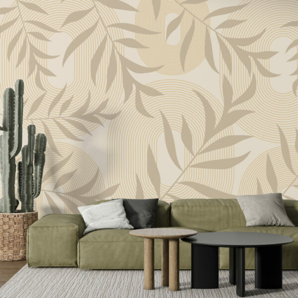 Soft Leaves Wall Murals