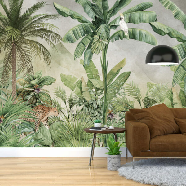 Exotic Living Room Murals