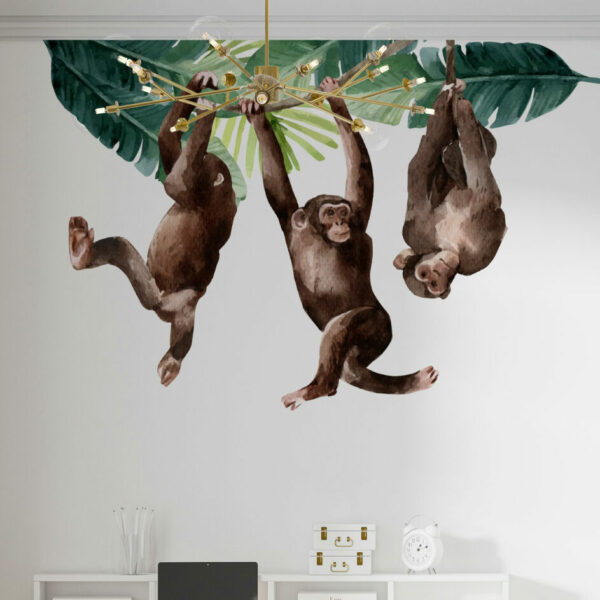 Natural Jungle Oasis Wall Decals