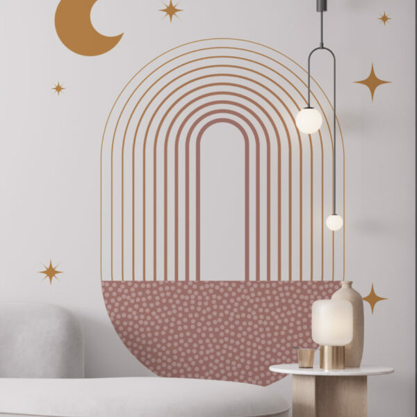 Arch Wall Decal Abstract Shape Wall Murals