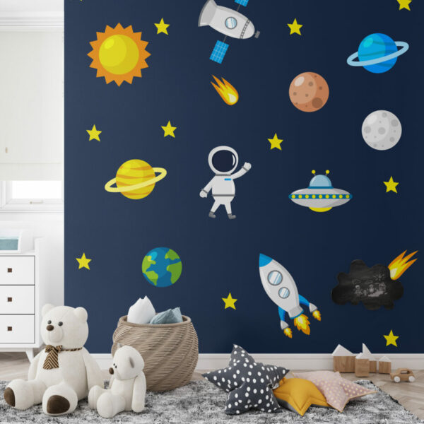 Space Wall Decal Planets Wall Decals