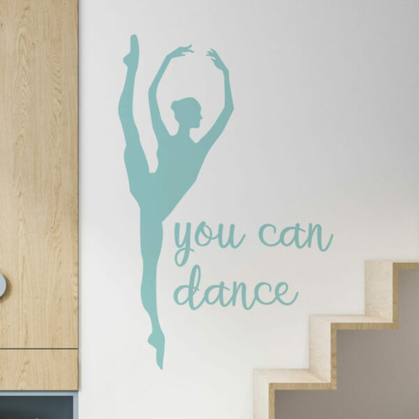 Wall Decal Dancing Woman Sticker Wall Decals