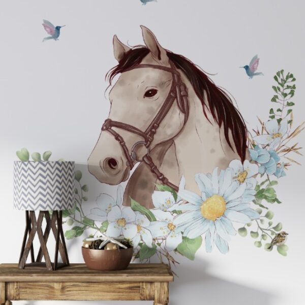 Premium Vector Horse Portrait Wall Murals