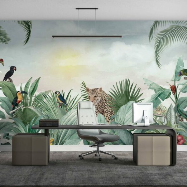Clouds Forest Wall Murals