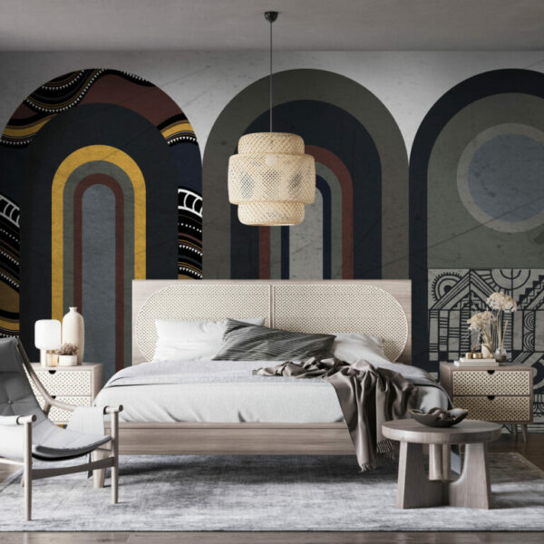 Colorful Archive Wall Murals