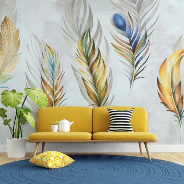 Colorful Leaves Wall Murals