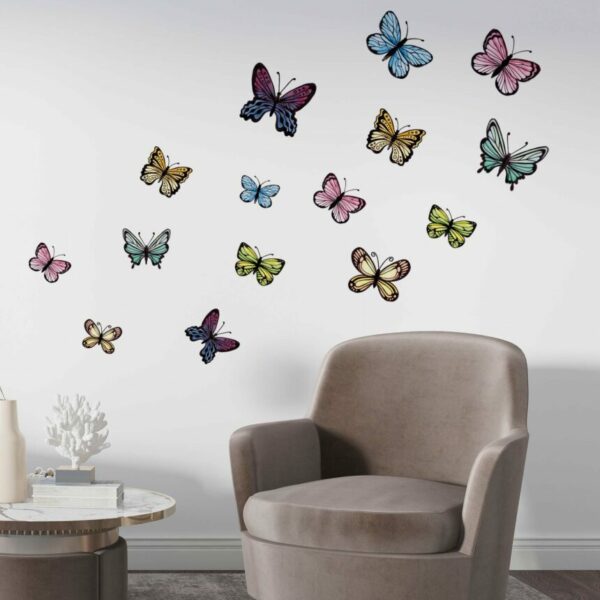 Colorful Butterfly Wall Stickers Murals