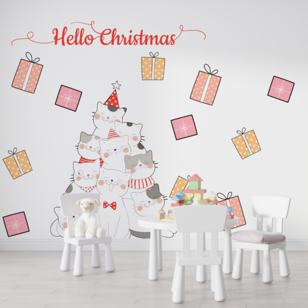 Christmas Glass Decorative Wall Decals