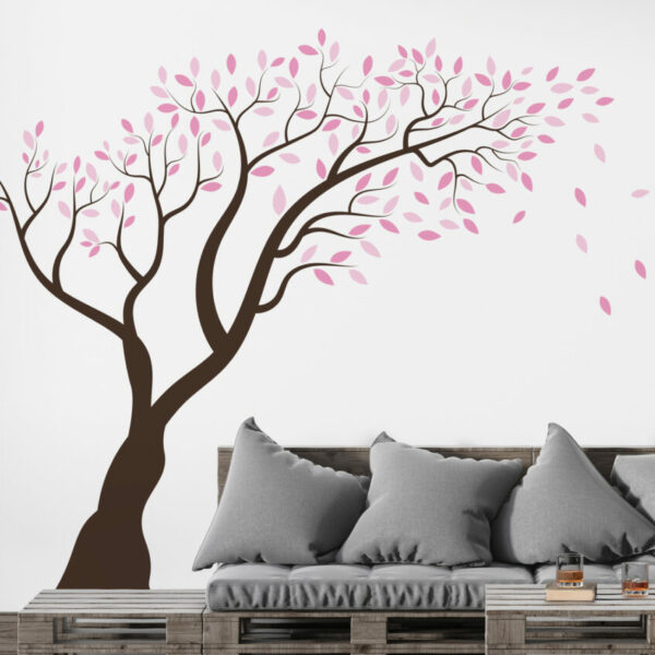 Blowing Tree Decal Large Wall Murals