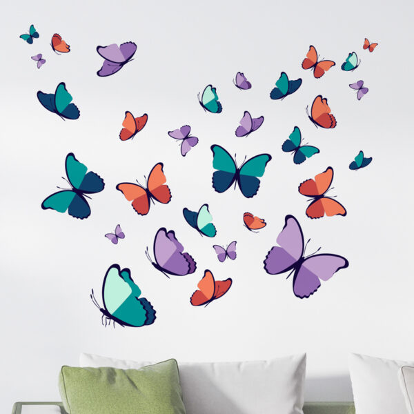 Butterfly Flutter Wall Murals
