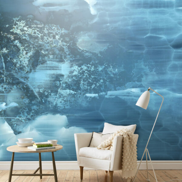 Modern 3D Ocean Wave Wall Murals